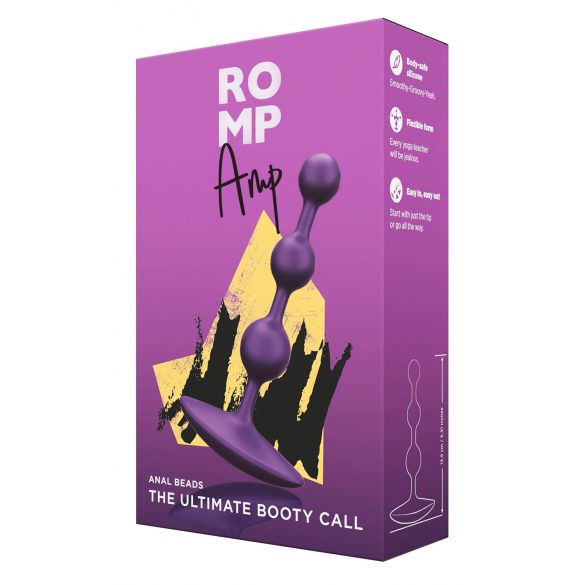 ROMP Amp - Anal Beads (Purple) 