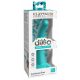 Dillio Curious Five - Suction Cup Silicone Dildo (15cm) - Turquoise 