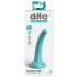 Dillio Curious Five - Suction Cup Silicone Dildo (15cm) - Turquoise 