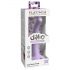 Dillio Curious Five - suction cup silicone dildo (15cm) - purple