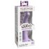 Dillio Curious Five - Suction Cup Silicone Dildo (15cm) - Purple 