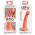 Dillio Secret Explorer - Suction Cup Dildo (17cm) - Orange 