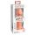 Dillio Big Hero - Suction Cup Silicone Dildo (17cm) - Orange 