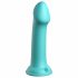 Dillio Big Hero - Suction Cup Silicone Dildo (17cm) - Turquoise 