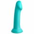 Dillio Big Hero - Suction Cup Silicone Dildo (17cm) - Turquoise 