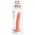 Dillio Wild Thing - Textured Dildo (19cm) - Orange