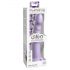 Dillio Slim Seven - suction cup stimulating dildo (20cm) - purple