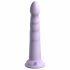 Dillio Slim Seven - Suction Cup Stimulator Dildo (20cm) - Purple 