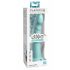 Dillio Slim Seven - Suction Cup Stimulating Dildo (20cm) - Turquoise 