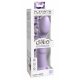 Dillio Super Eight - Suction Cup Silicone Dildo (21cm) - Purple 