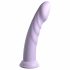 Dillio Super Eight - Suction Cup Silicone Dildo (21cm) - Purple 