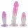 Crystal Clear - Anal Trainer Set - 3pcs (Transparent-Pink) 