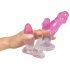 Crystal Clear - Anal Trainer Set - 3pc (Translucent Pink)