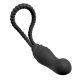 Black Velvet Perfect Fit - Strapless Strap-on Dildo (Black) 