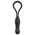 Black Velvet Perfect Fit - Strapless Strap-on Dildo (Black) 