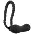 Black Velvet Perfect Fit - Strapless Strap-on Dildo (Black) 