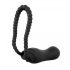 Black Velvet Perfect Fit - Strapless Strap-on Dildo (Black) 