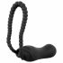 Black Velvet Perfect Fit - Strapless Strap-on Dildo (Black) 