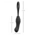 Black Velvet Perfect Fit - Strapless Strap-on Dildo (Black) 