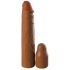 X-TENSION Elite 2 - Cut-to-Fit Penis Sleeve (Brown) 