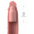 X-TENSION Elite 3 - Cut-to-Fit Penis Sleeve (Natural) 