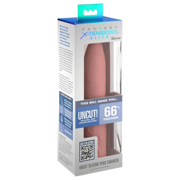 X-TENSION Elite - Adjustable Penis Sleeve with Open End (Natural) 