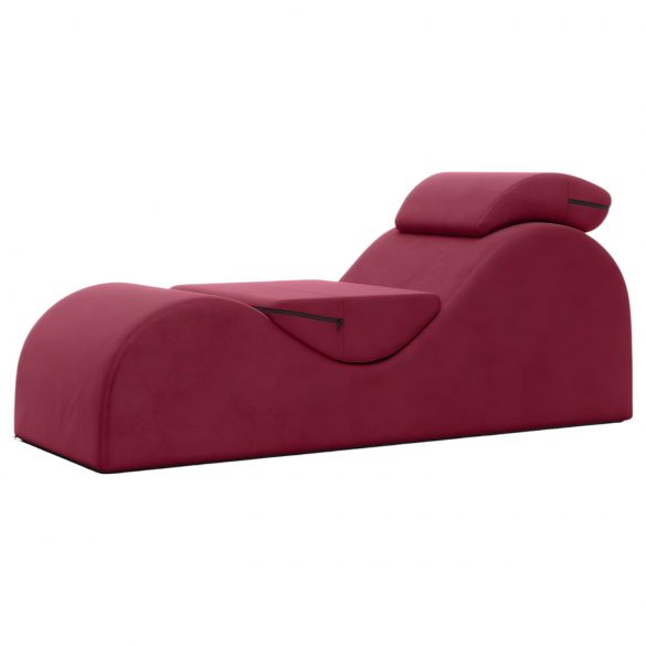 Liberator Esse Lounger - Versatile 3-Piece Red Passion Sofa