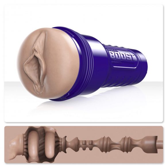 Fleshlight Boost Bang - Realistic Masturbator (Natural) 