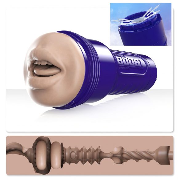 Fleshlight Boost Blow - Lifelike Mouth Masturbator (Natural)