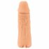 Nature Skin Penis Sleeve and Artificial Vagina - 18cm (Natural) 