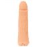 Nature Skin - 2 in 1 Fake Vagina and Penis Sleeve - 9 Inches (Natural) 