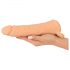 Nature Skin - 2-in-1 Real Feel Sleeve & Extender - 23cm (Natural)