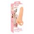 Nature Skin - 2 in 1 Fake Vagina and Penis Sleeve - 9 Inches (Natural) 