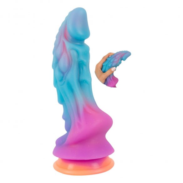 Beasty Cocks - Alien Silicone Dildo (Blue-Orange)