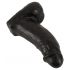 Realistixxx Giant - Big Balls Dildo - 22 cm (Black) 