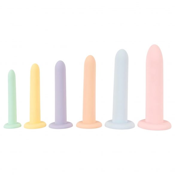 Six in a Row - dildo trainer set - 6 pcs (colorful)