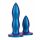 Dured Deep & Deeper - Anal Dildo Set - 2 Piece (Blue) 