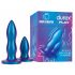 Dured Deep & Deeper - Anal Dildo Set - 2 Piece (Blue) 