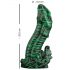 Beasty Cocks Lizard Peak - lizard dildo (green-black)