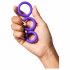 ROMP Remix Trio - Cock Ring Set - 3pcs (Purple) 