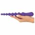 You2Toys - Beaded, Flexible Anal Dildo (Purple)