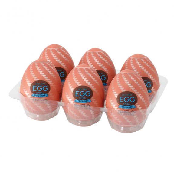 TENGA Egg Spiral - Strong Masturbation Egg (6pcs) 