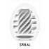 TENGA Egg Spiral - Strong Masturbation Egg (6pcs) 