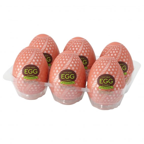 TENGA Egg Combo Stronger - Masturbation Egg (6 pieces)