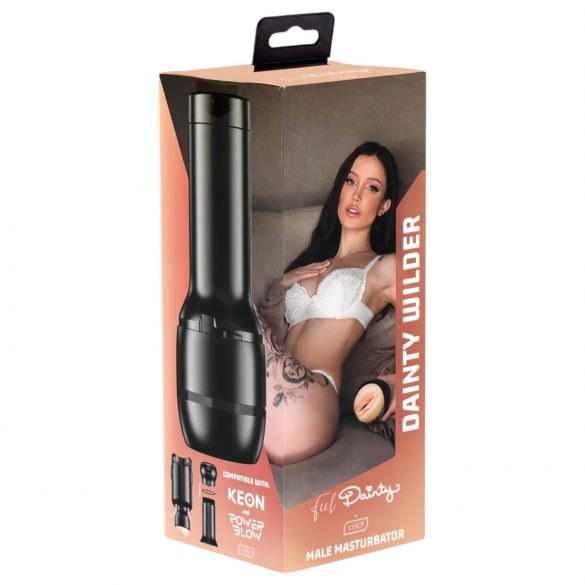 Kiiroo Dainty Wilder - Fleshlight - PowerBlow Compatible (Natural) 