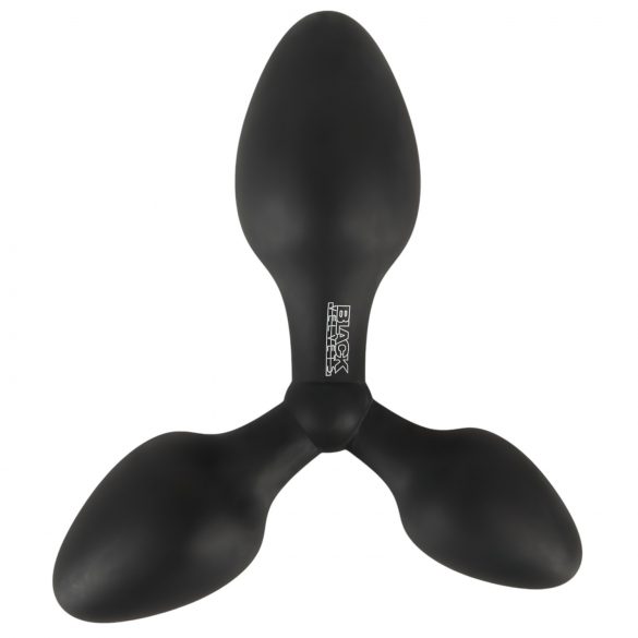 Black Velvet - Triple Anal Plug (Black)