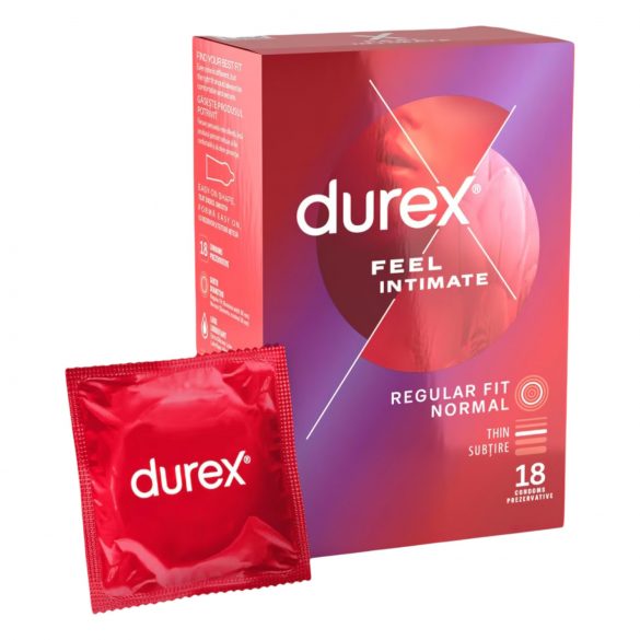 Durex Feel Intimate - Thin-Walled Condoms (18 pcs)