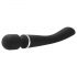 Lonely Boat - Battery-Powered 2-in-1 Massage Vibrator (Black) 