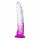 Lonely Lance - Suction Cup Dildo (Purple-Clear) 