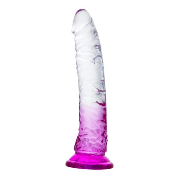 Lonely Lance - Suction Cup Dildo (Purple-Clear) 